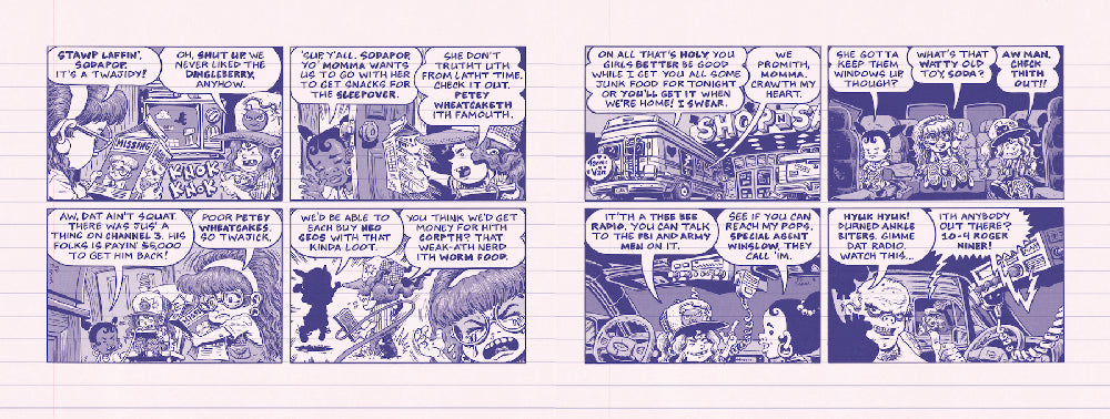 Switchblade Shorties by Ed Piskor