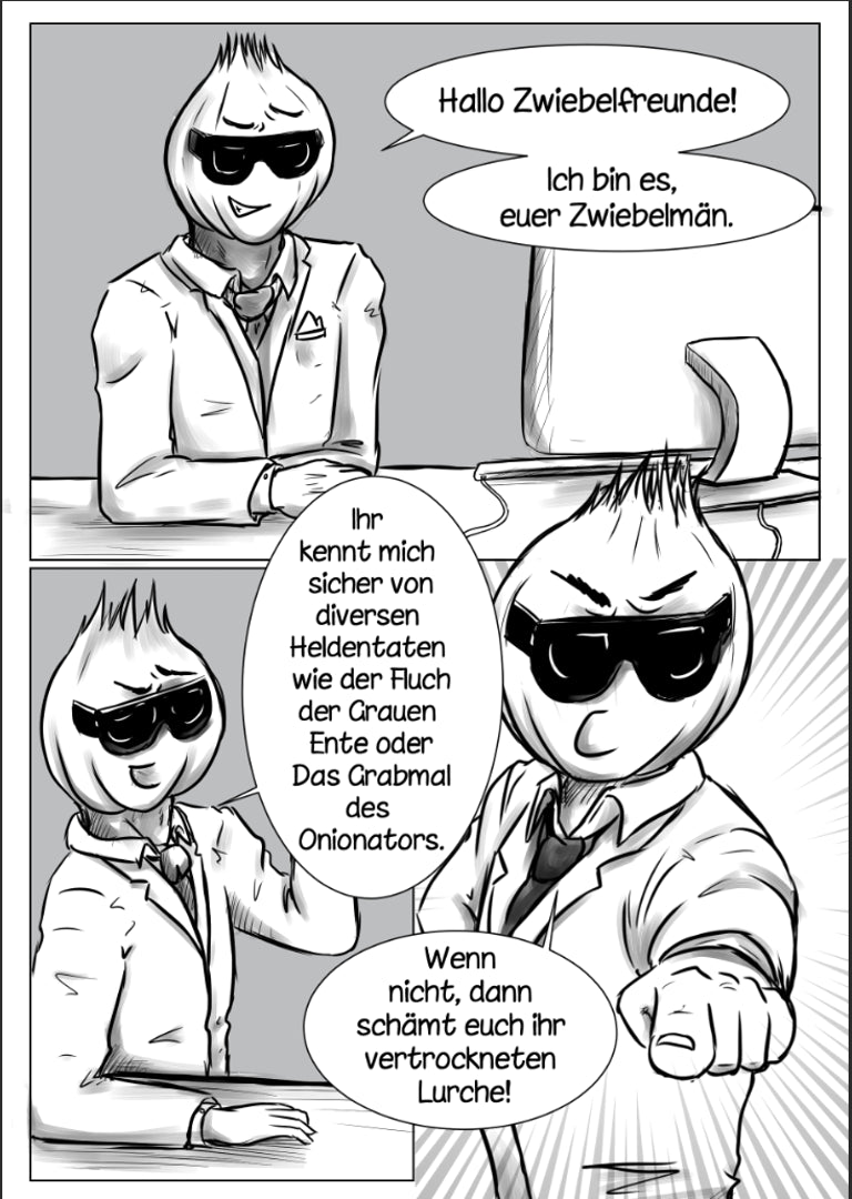 Zwiebelmään: Zwiebel der Finsternis